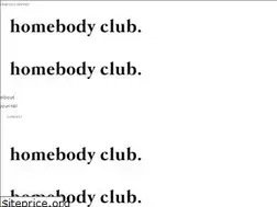 Sites similar to homebodyclub.com