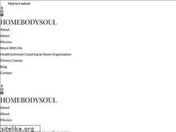 Sites similar to homebodysoul.com