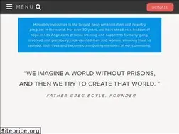 Sites similar to homeboyindustries.org