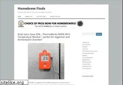 Sites similar to homebrewfinds.com