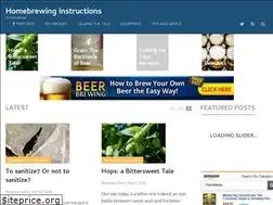 Sites similar to homebrewinginstructions.com