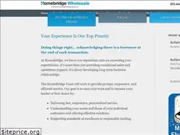 Sites similar to homebridgewholesale.com