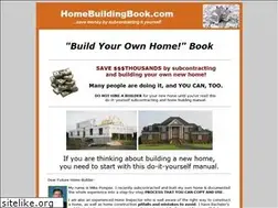 Sites similar to homebuildingbook.com