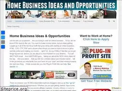 Sites similar to homebusinessideas.com