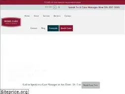 Sites similar to homecareassistancemontreal.ca