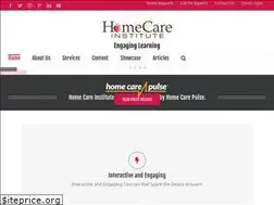Sites similar to homecareinstitute.com