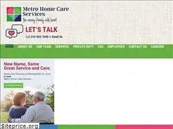 Sites similar to homecaremetro.com