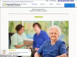 Sites similar to homechoicehomecare.com