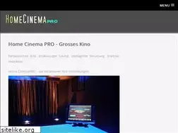 Sites similar to homecinemapro.ch