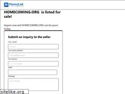 Sites similar to homecoming.org