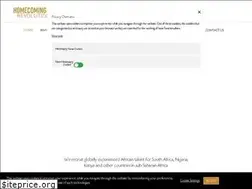 Sites similar to homecomingrevolution.com