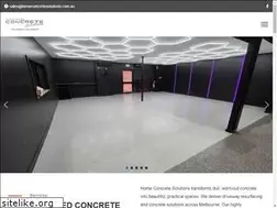 Sites similar to homeconcretesolutions.com.au
