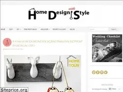 Sites similar to homedesignwithstyle.com