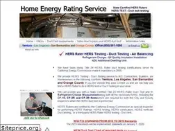 Sites similar to homeenergyratingservice.com