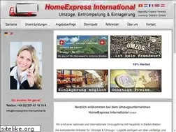 Sites similar to homeexpress-international.de