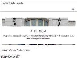 Sites similar to homefaithfamily.com