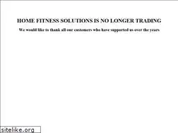 Sites similar to homefitnesssolutions.co.uk