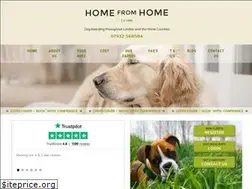 Sites similar to homefromhomedogboarding.com