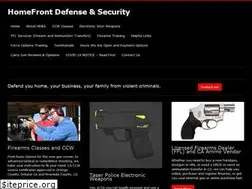 Sites similar to homefrontdefense.net