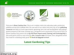 Sites similar to homegardenscare.com