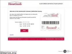 Sites similar to homegoodsfeedback.com