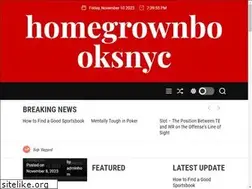 Sites similar to homegrownbooksnyc.com