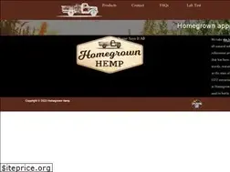 Sites similar to homegrownhemp.com