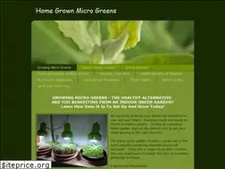 Sites similar to homegrownmicrogreens.weebly.com