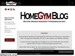 Sites similar to homegym-blog.de