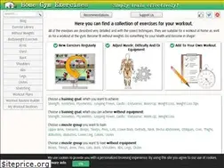 Sites similar to homegym-exercises.com