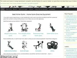 Sites similar to homegyms101.com