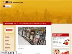 Sites similar to homehardwaremontlaurier.com