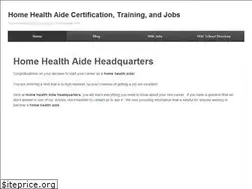 Sites similar to homehealthaidehq.com