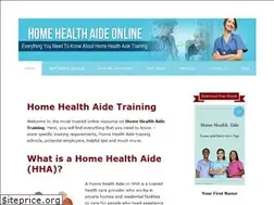 Sites similar to homehealthaideonline.com