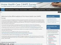 Sites similar to homehealthcahps.org