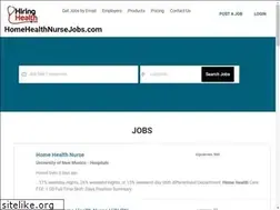 Sites similar to homehealthnursejobs.com
