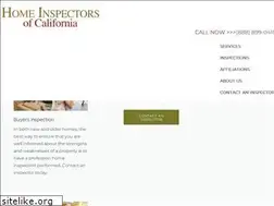 Sites similar to homeinspectorsofcalifornia.com