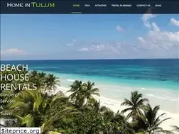 Sites similar to homeintulum.com