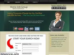Sites similar to homejobgroup.net
