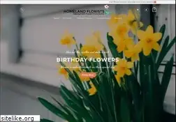 Sites similar to homelandflorists.co.uk