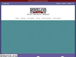 Sites similar to homelandhospice.org