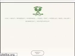 Sites similar to homelandracquetclub.com