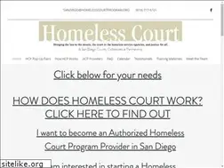 Sites similar to homelesscourtprogram.com