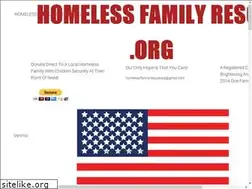 Sites similar to homelessfamilyrescue.org