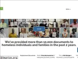 Sites similar to homelessidproject.org