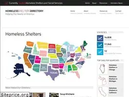 Sites similar to homelessshelterdirectory.org