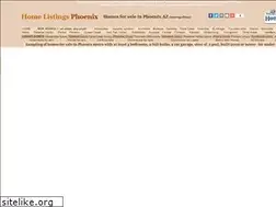 Sites similar to homelistingsphoenix.com