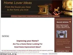 Sites similar to homeloverideas.com
