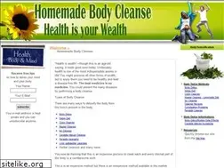Sites similar to homemadebodycleanse.com