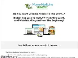 Sites similar to homemedicinesummit.com